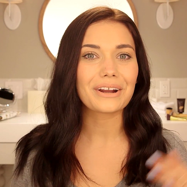 Woman showcasing the perfect vanity