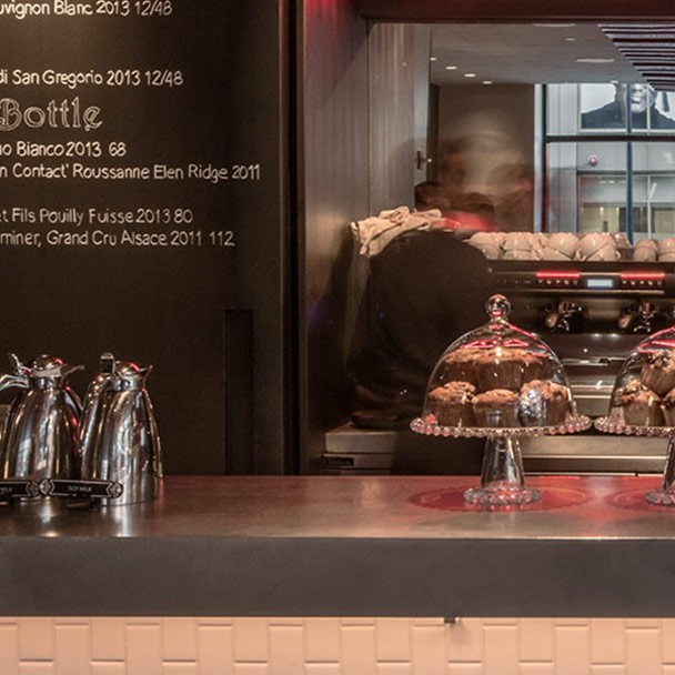 Virgin Chicago hotel cafe two zero three