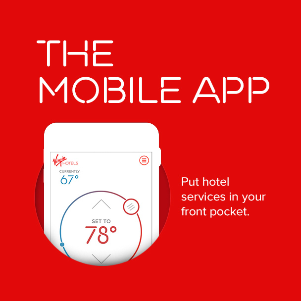The new Virgin Hotels mobile app