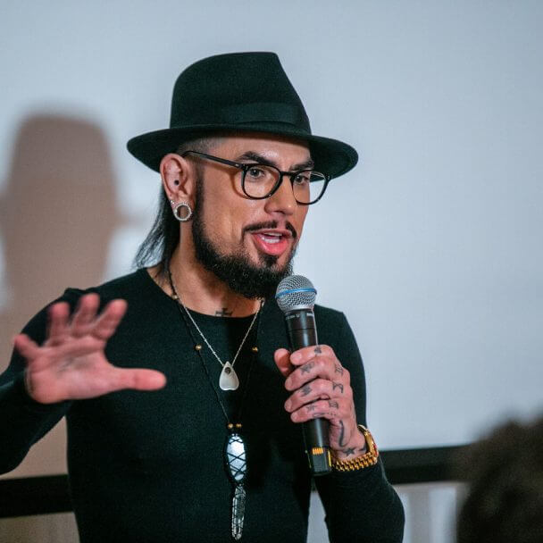 Dave Navarro at Virgin Hotels Chicago Event