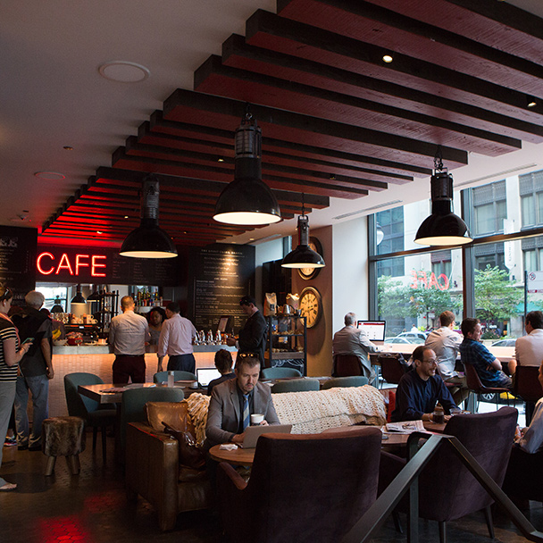 Coffee Shop in Chicago