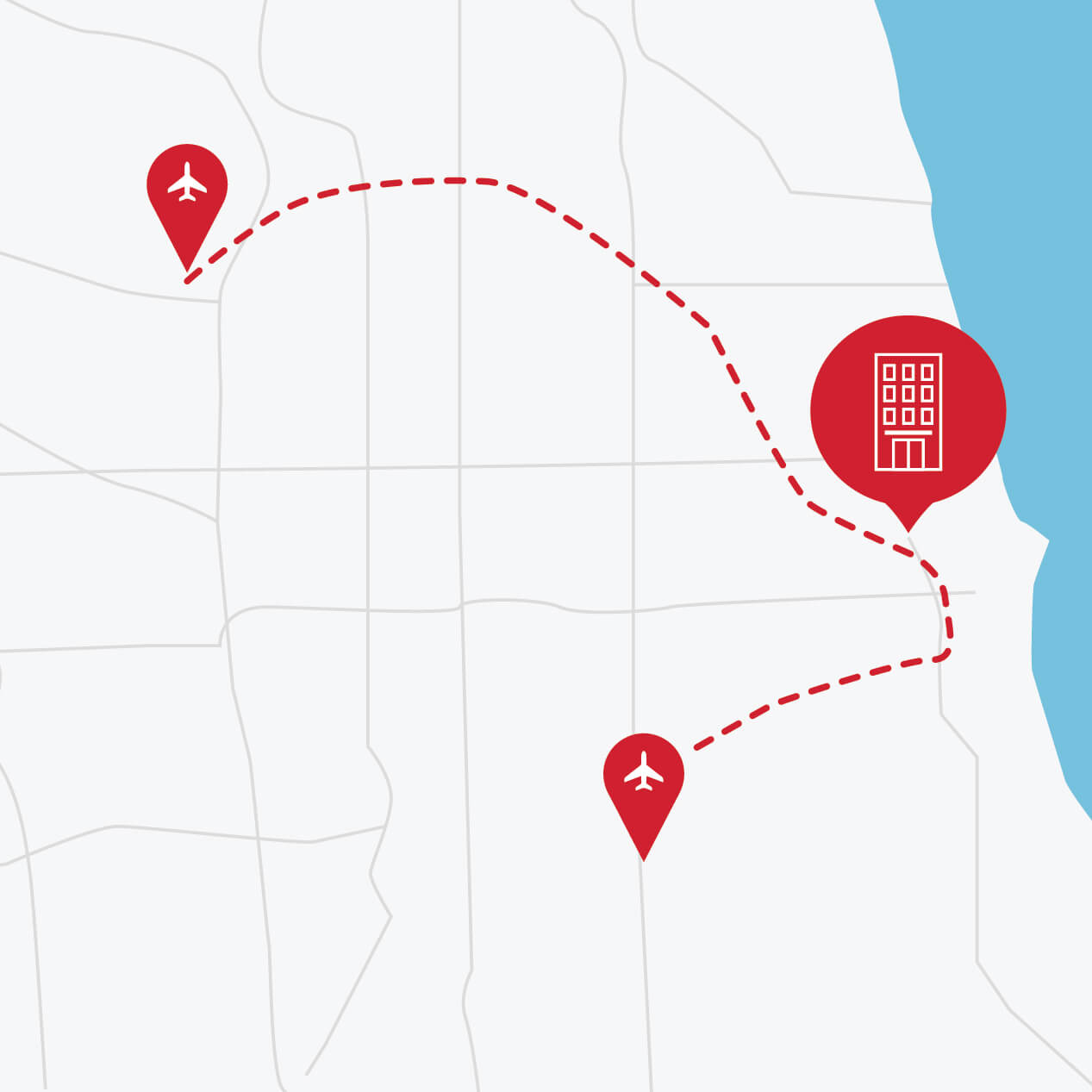 Direction to VH Chicago