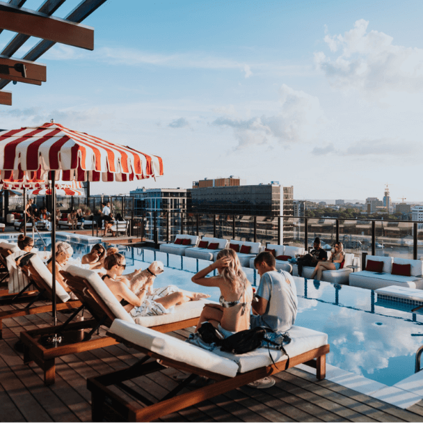 Pool Club rooftop