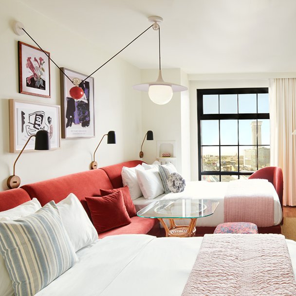 Guest rooms in New Orleans