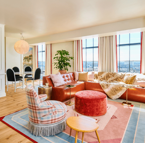 Penthouse Suite Living Room